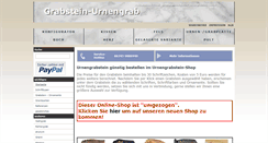 Desktop Screenshot of grabstein-urnengrab.de