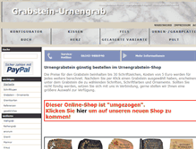 Tablet Screenshot of grabstein-urnengrab.de